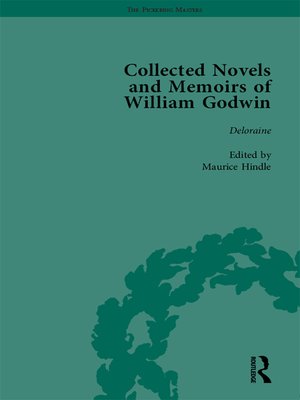 The Collected Novels and Memoirs of William Godwin Vol 8 by Pamela Clemit